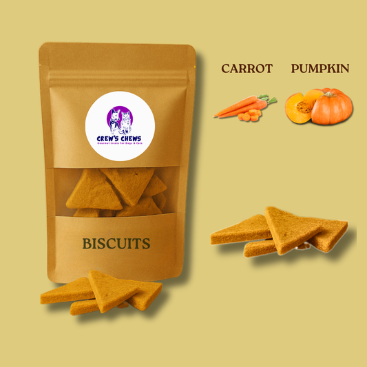 Carrot and Pumpkin Biscuits