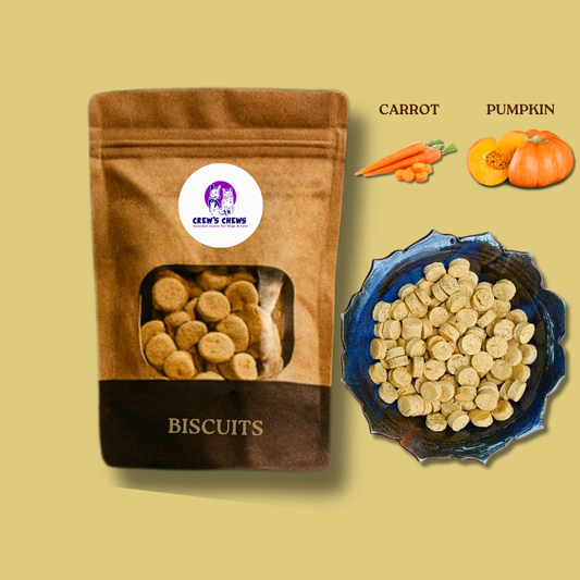 Carrot and Pumpkin Biscuits